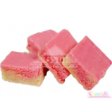 Strawberry Vanilla Barfi