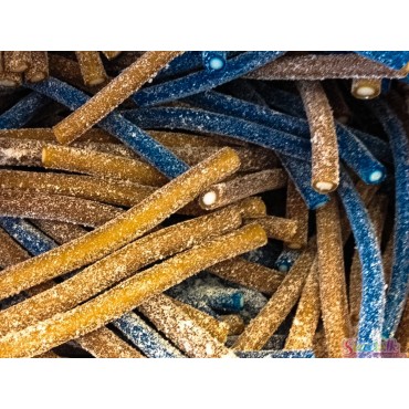 Cola & Blueberry Sour Licorice (100g) Cola & Blueberry Sour Licorice (100g)