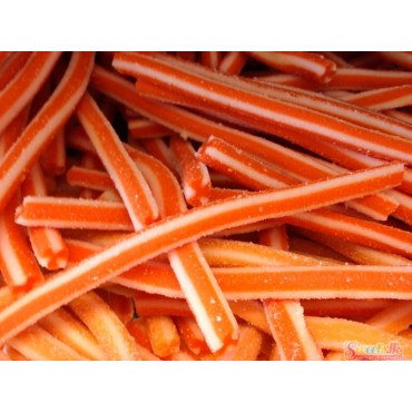 Orange Rainbow Sour Licorice (100g)