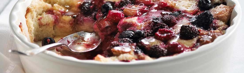 How to make Honey Berry Breakfast Bread Pudding